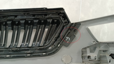 Zderzak przód przedni Skoda Kamiq 658 MONTE CARLO 19- / + osłona