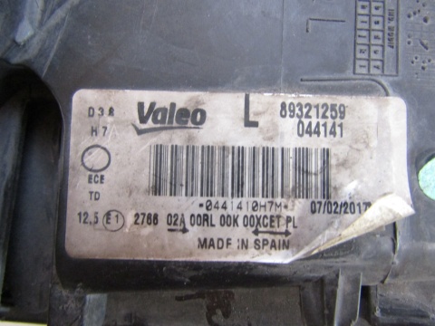 Lampa przód Audi Q7 4L LIFT KSENON SKRĘTNY 09-15 LH 89321259