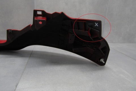 LISTWA ZDERZAKA GRILL ATRAPA dokładka przód Iveco Daily IV 4 LIFT 19-