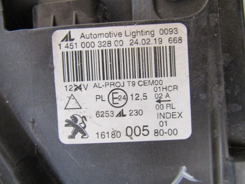 Lampa przód Peugeot 308 T9 Lift FULL LED 17-21 RH PRAWA 16180005