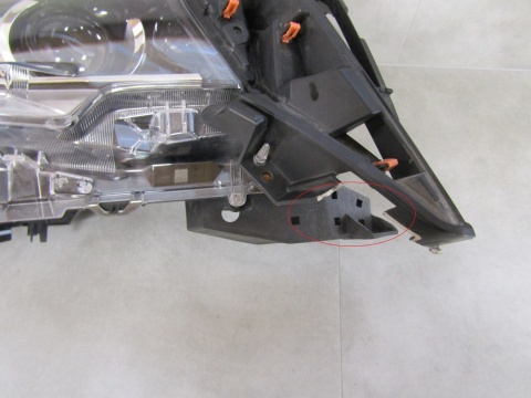 LAMPA PRZÓD TOYOTA LAND CRUISER J150 LIFT LED 18-22 RH PRAWA