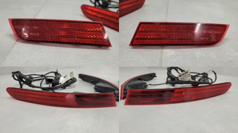 Instalacja wiązka czujniki PDC odblask tył VW Volkswagen Touareg 2 II 7P6