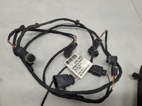 Instalacja wiązka czujniki PDC odblask tył VW Volkswagen Touareg 2 II 7P6