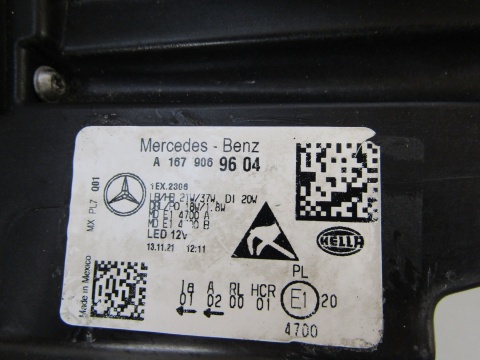 Lampa przód Mercedes GLE 167 FULL LED PERFORMANCE 19-23 RH PRAWA A1679069604