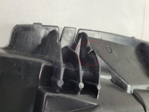Osłona płyta podłoga zderzaka pod zderzak przód VOLVO XC40 II 2 17-22