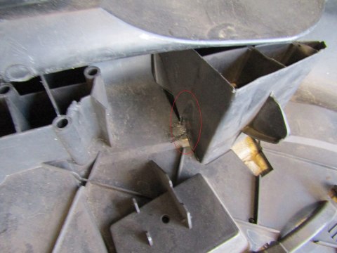 Zderzak Przód Citroen C4 Grand Picasso 06- (PŁYTA)