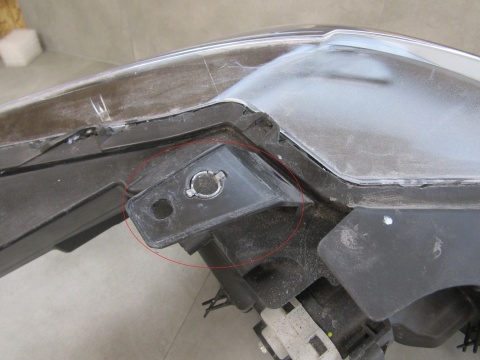 LAMPA PRZÓD MAZDA CX5 CX 5 II 2 SZARY SILNICZEK LED 17-21 LH LEWA K124-51040