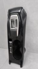 Ramka listwa ozdobna dekor tunelu środkowego automat Peugeot 208 II 9829400680 + 2 przyciski