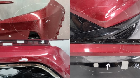 Zderzak przód przedni Toyota Rav4 5 V Plug In 19-