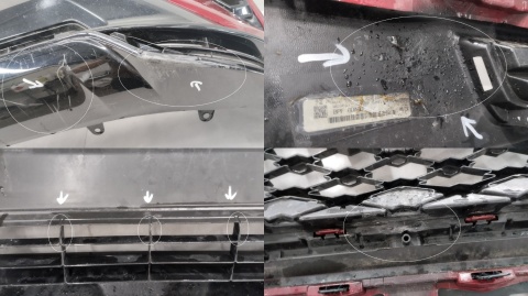 Zderzak przód przedni Toyota Rav4 5 V Plug In 19-