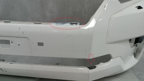 Zderzak przód przedni Toyota Land Cruiser J150 Lift 18- / + grill
