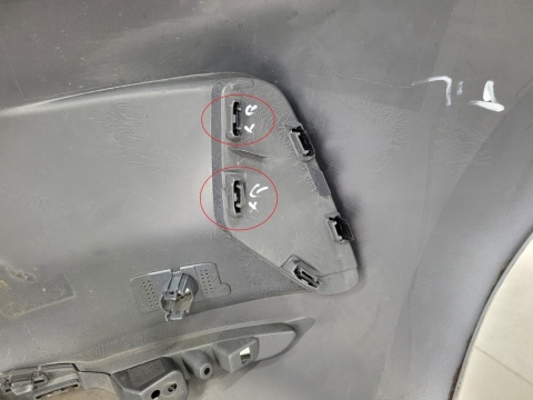 Zderzak tył tylny Renault Clio V 5 HB E TECH LIFT 23-