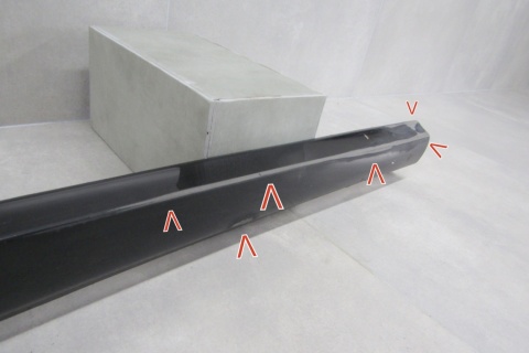 Listwa progowa prawa Audi A3 8V4 Sportback S Line 13-20