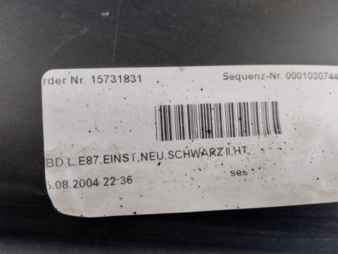 Listwa progowa lewa BMW 1 E87 osłona progu 04-07 5d