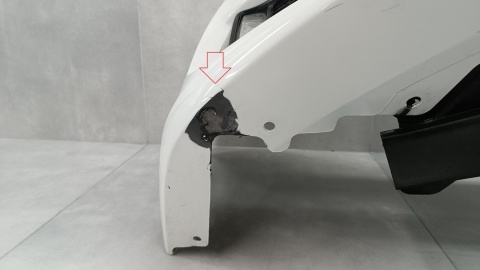 Zderzak przód przedni Honda Jazz 4 IV Lift 17-20 / + 2x ledy + hokej