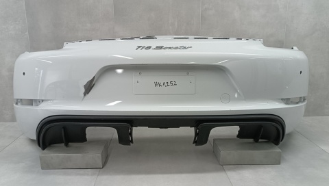 Zderzak tył tylny Porsche 718 Boxster Cayman 982 GT4 17-19