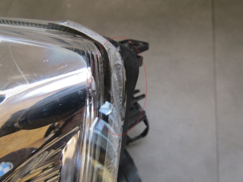 Lampa przód Nissan X Trail T31 LIFT ZWYKŁA SOCZEWKA 10-13 LH LEWA