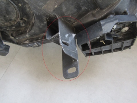 Lampa przód Nissan X Trail T31 LIFT ZWYKŁA SOCZEWKA 10-13 LH LEWA
