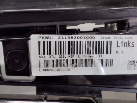 Listwa progowa ślizg mocowanie lewy BMW i4 G26 M Pakiet 20-