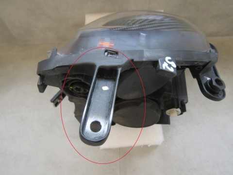 LAMPA PRZÓD ALFA ROMEO MITO LIFT CARBON ZWYKŁA SOCZEWKA LH 08-18 50540106