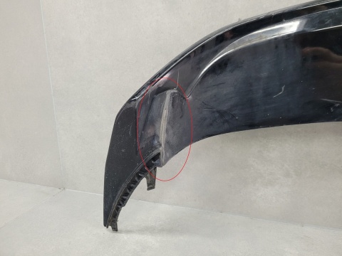 Dyfuzor spoiler zderzaka tył Vw Golf VII 7 5G9 R R20 Kombi Lift 16-