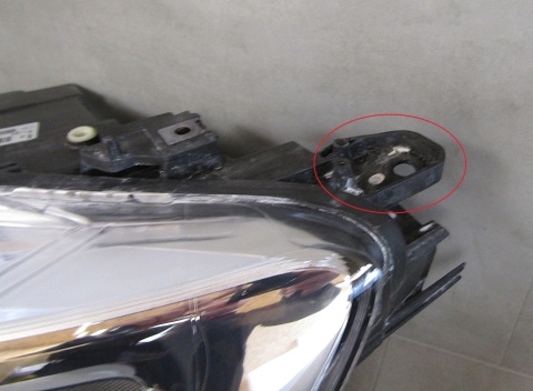 LAMPA PRZÓD OPEL COMBO E IV ZWYKŁA LH LEWA 18- 9816825580