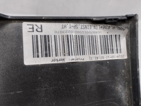 Listwa progowa prawa BMW 4 F36 Gran Coupe 14-21