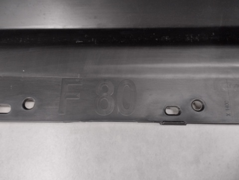 Listwa progowa prawa BMW F80 M3 M-Power nakładka