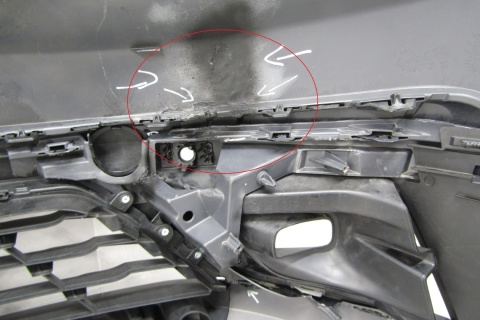 Zderzak przód przedni Renault Trafic 3 III Lift 21-