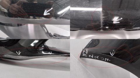 Zderzak przód Mercedes C-Klasa W205 Lift 18-