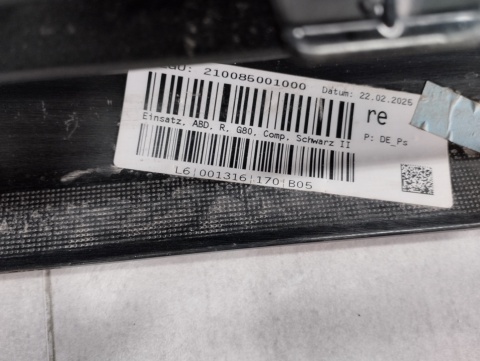 Listwa progowa prawa BMW G80 M3 20 M-3 51778084408