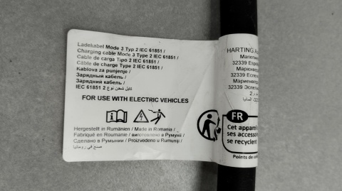PRZEWÓD ŁADOWANIA PORSCHE CAYENNE 9Y PANEMRA HYBRID KABEL 9Y0971675BR
