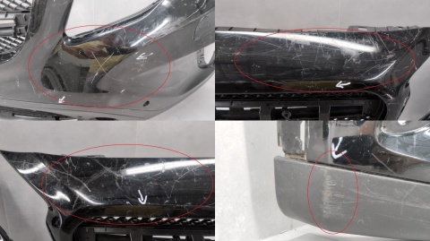 Zderzak przód przedni Mercedes GLA W156 X156 13-16