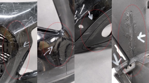 Zderzak przód przedni Mercedes GLA W156 X156 13-16