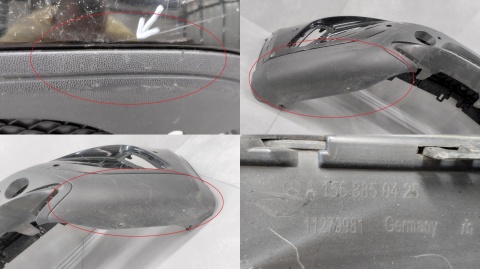 Zderzak przód przedni Mercedes GLA W156 X156 13-16