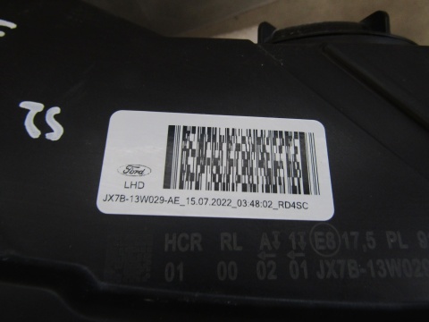 LAMPA PRZÓD FORD FOCUS MK4 IV ZWYKŁA 18-21 RH JX7B-13W029-AE