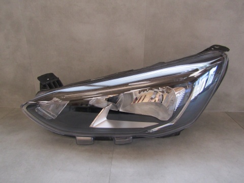 Lampa przód Ford Focus MK4 ZWYKŁA + LED CZARNA 18-21 LH LEWA JX7B-13W030