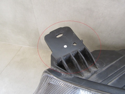 Lampa przód Ford Focus MK4 ZWYKŁA + LED CZARNA 18-21 LH LEWA JX7B-13W030