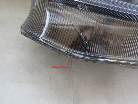 Lampa przód Ford Focus MK4 ZWYKŁA + LED CZARNA 18-21 LH LEWA JX7B-13W030