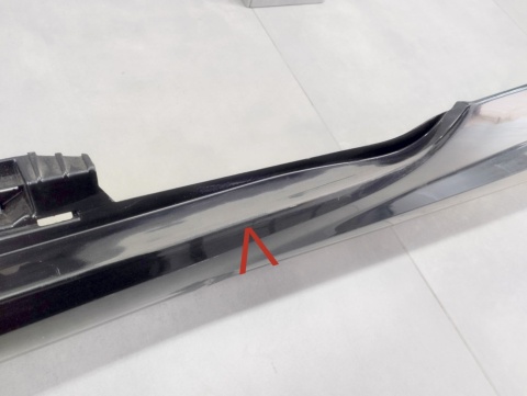 Listwa progowa lewa Mercedes E 207 AMG Coupe 10-17 W207