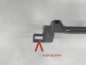 Ślizg wzmocnienie zderzaka tył Mercedes A-Klasa 177 A1768855501