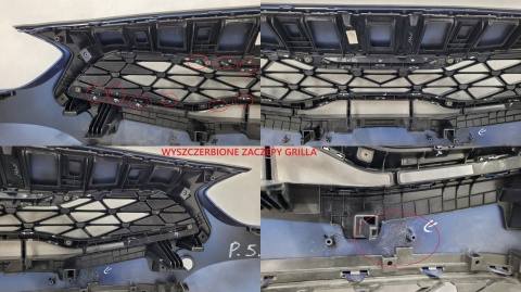 Zderzak przód przedni Kia Ceed 3 III GT line LIFT 21-