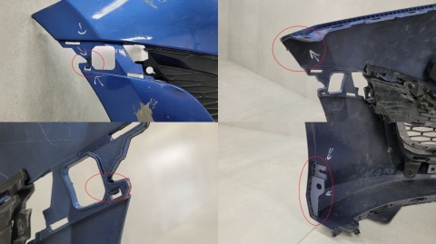 Zderzak przód przedni Kia Ceed 3 III GT line LIFT 21-