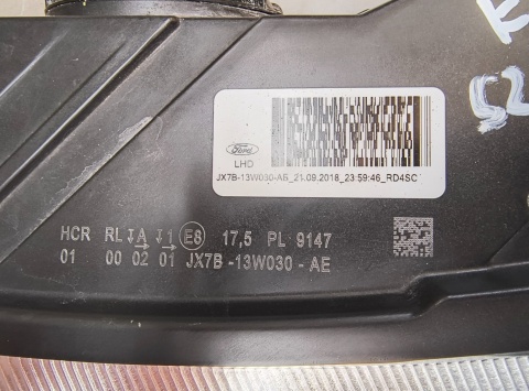 LAMPA PRZÓD FORD FOCUS MK4 IV 18-21 ZWYKŁA+LED LEWA LH JX7B-13W030-AE