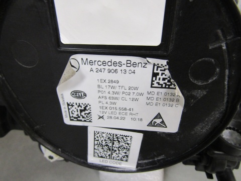 LAMPA PRZÓD MERCEDES B KLASA W247 LIFT MULTIBEAM 23- LH LEWA A2479061304