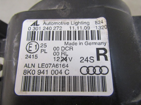 Lampa przód Audi A4 B8 KSENON NIESKRĘTNY 07-11 RH PRAWA 8K0941004C