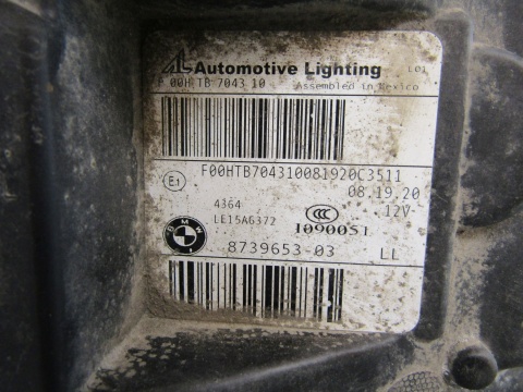 Lampa przód BMW X3 G01 X4 G02 FULL LED ADAPTIVE 17-21 LH LEWA 8739653