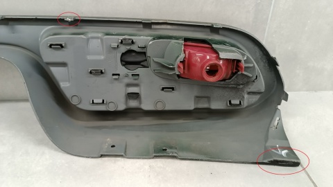 Dokładka dyfuzor zderzaka tył tylna Mini F56 JCW 14-19