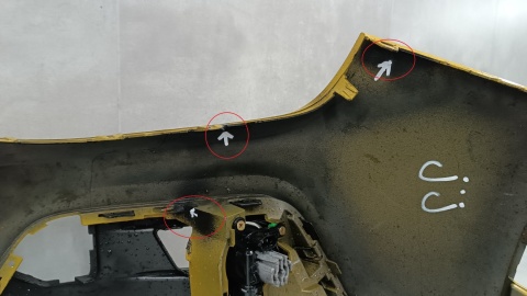 Zderzak przód przedni Jeep Avenger 22- / + LEDY